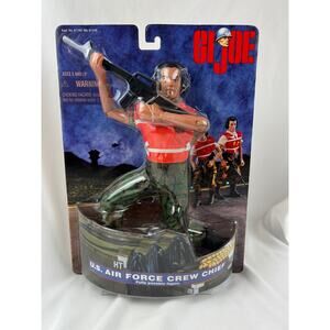 GI Joe U.S. Air Force Crew Chief 12 Inch Figure Armed Services 1998 Kenner